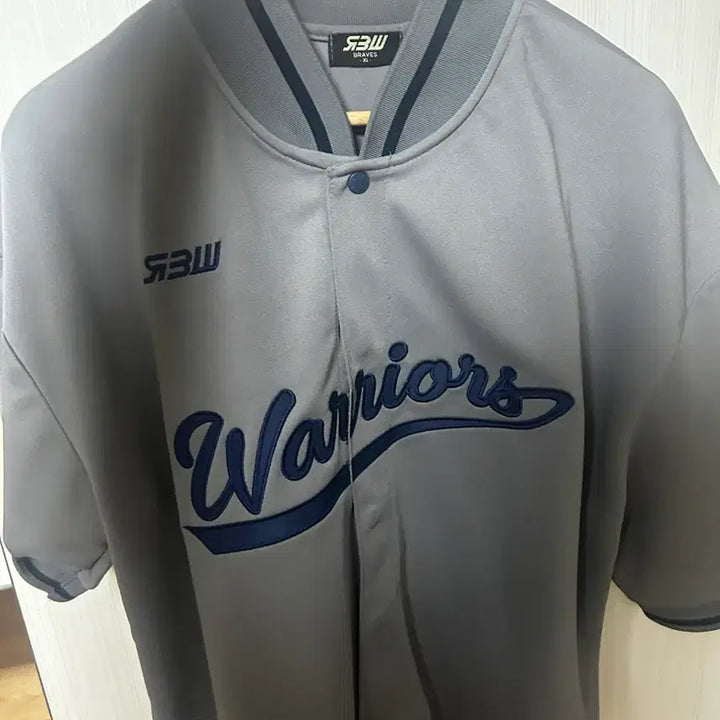 [BUNJANG] RBW Warriors Baseball Jersey Grey / RBW Warriors 야구 져지 그레이