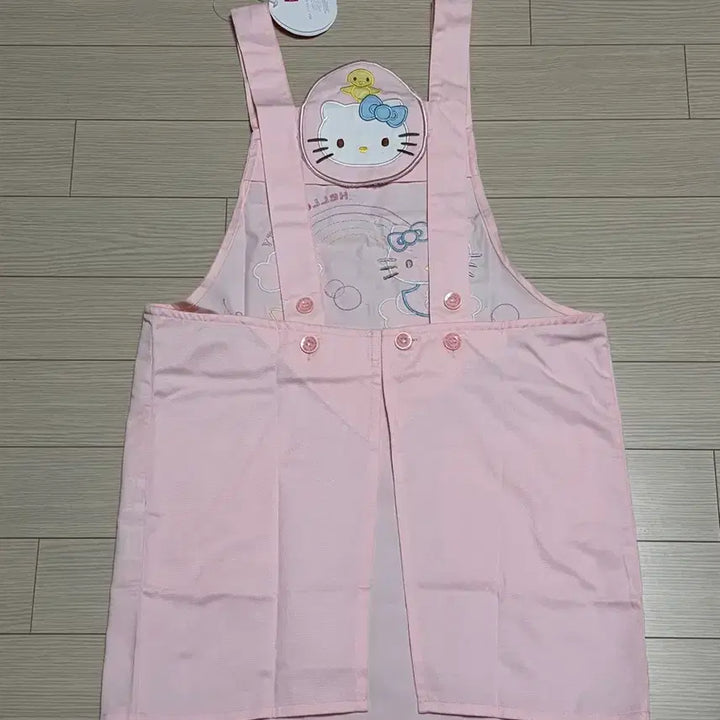 [BUNJANG] Hello Kitty Vintage Apron (Toddler Size) / 헬로키티 고전 앞치마