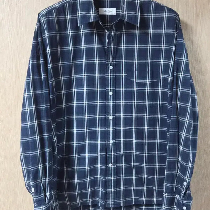 [BUNJANG] Deldio Checkered Shirt Black Green XL / (착샷) 델디오 체크 셔츠