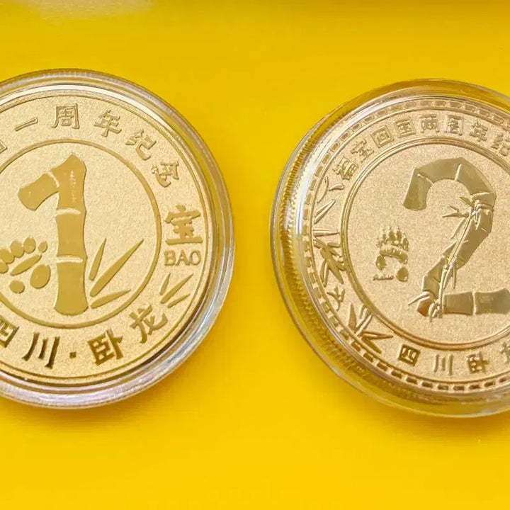 [BUNJANG] Fubao Chinese Coin (Limited Edition) / 푸바오 중국 주화 (한정판)