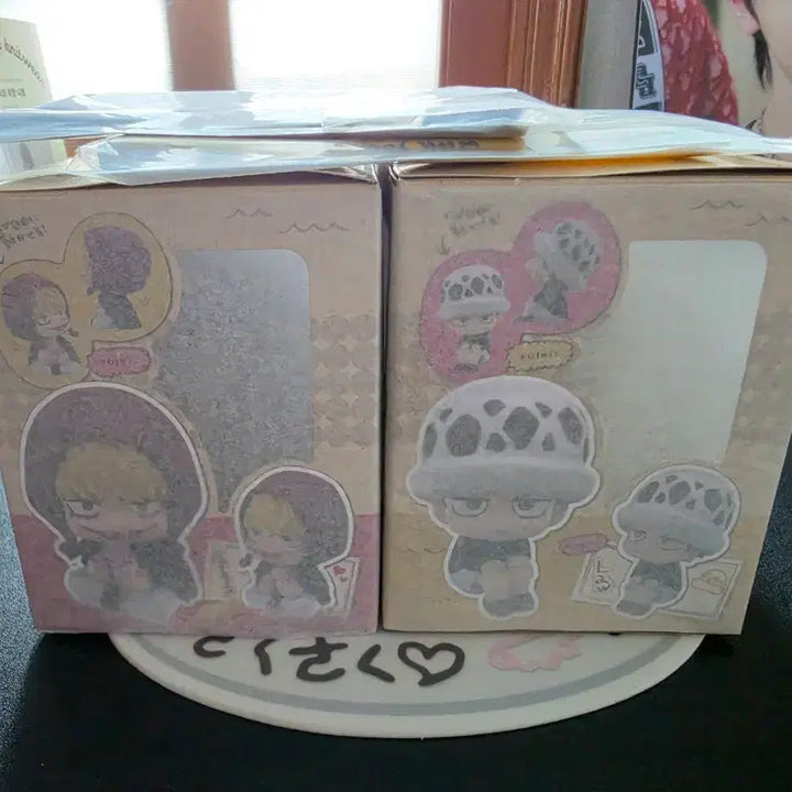 [BUNJANG] One Piece Corazon &amp; Law Childhood Look Up POB Sealed / 원피스 코라손 로우 유년기 룩업 특전 포함 미개봉 원가 양도