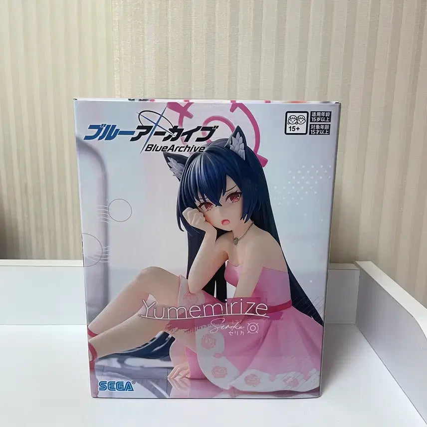 [BUNJANG] Sega Blue Archive Yumemiru Iruka Serika Figure (Sealed) / [미개봉]세가 블루 아카이브 유메미리제 세리카 피규어