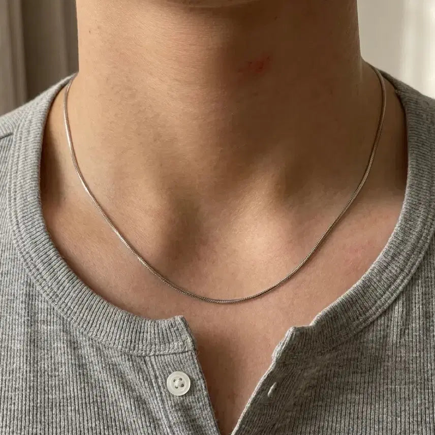 [BUNJANG] Venetian Chain Necklace (Short Fit) Men&