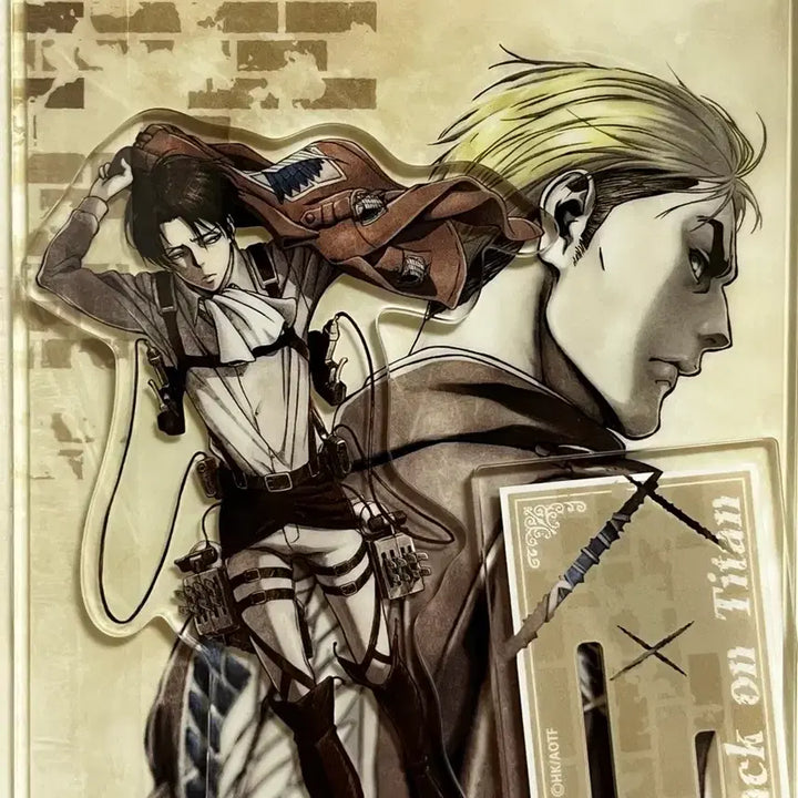 [BUNJANG] Attack on Titan Erwin Levi Eruri Acrylic Stand / 진격거 엘빈 리바이 에루리 아크릴
