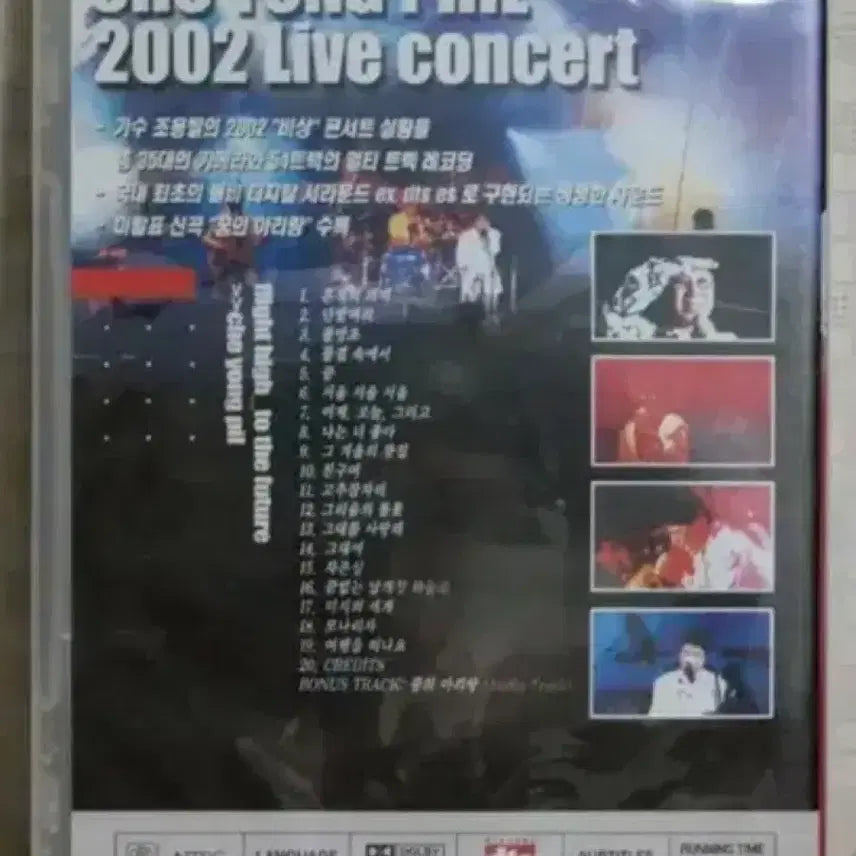 [BUNJANG] Cho Yong-pil 2002 Live Concert &