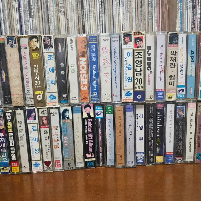 [BUNJANG] 125 Cassette Tapes Bundle Set / 카세트테이프 125개 일괄