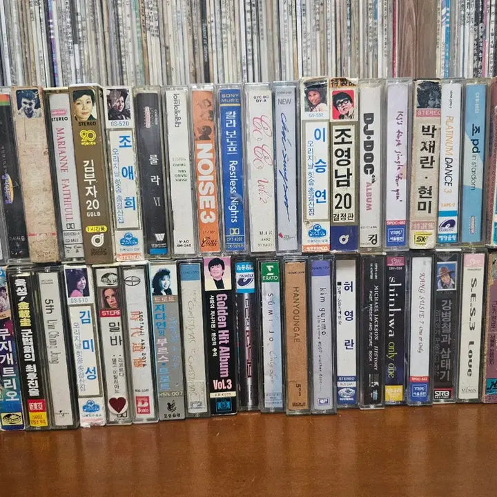 [BUNJANG] 125 Cassette Tapes Bundle Set / 카세트테이프 125개 일괄