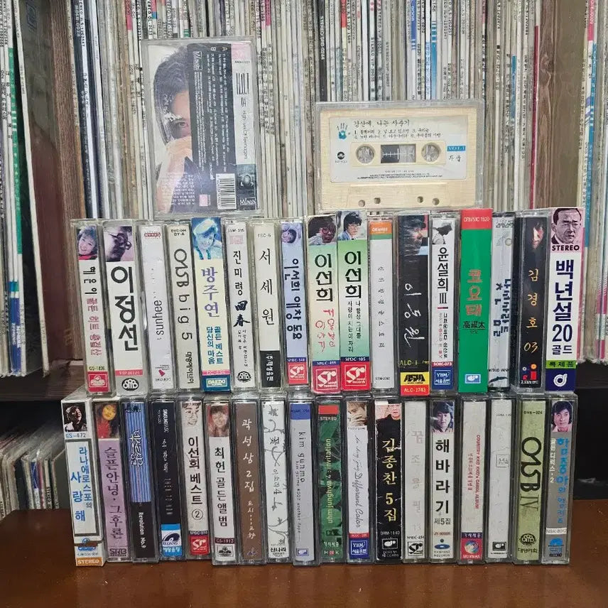 [BUNJANG] 125 Cassette Tapes Bundle Set / 카세트테이프 개당 5,000원