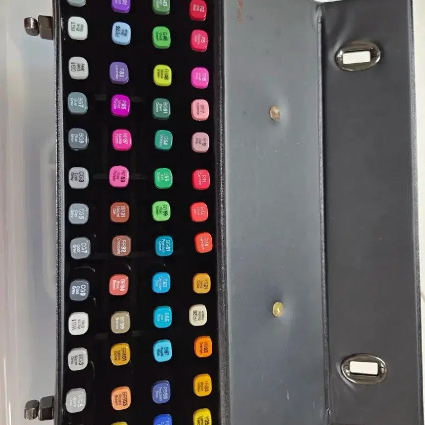 [BUNJANG] Shinhan Touch Twin Marker Set A (60 Colors) / 신한 터치 트윈 마카 60색 A세트