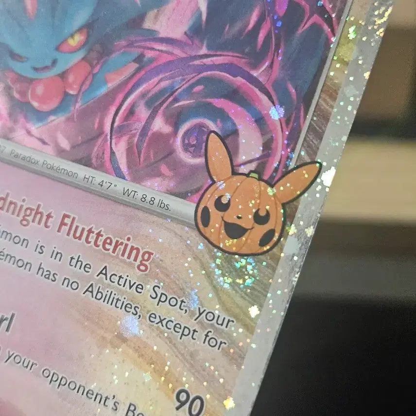 [BUNJANG] Pokemon Card Halloween Wings Holo Swirl North America / 북미 할로윈 날개치는머리 홀로 스월 포켓몬카드