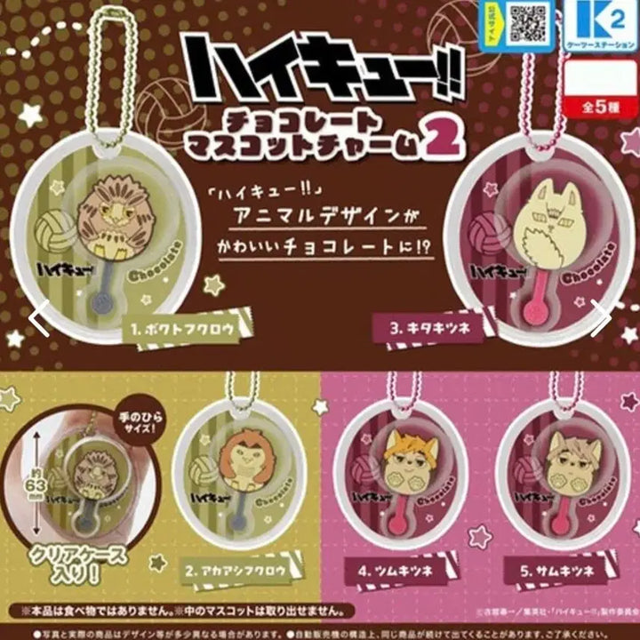 [BUNJANG] Haikyuu!! Chocolate Mascot Charm Vol. 2 Akaashi Keiji / 하이큐 초콜릿 마스코트 참 2탄 아카아시 양도