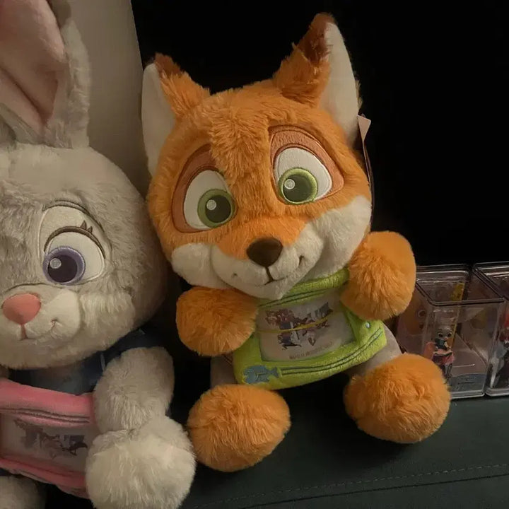 [BUNJANG] Zootopia Judy &amp; Nick Doll Figure Stamp Set / 주토피아 주디 닉 인형 피규어 도장 일괄