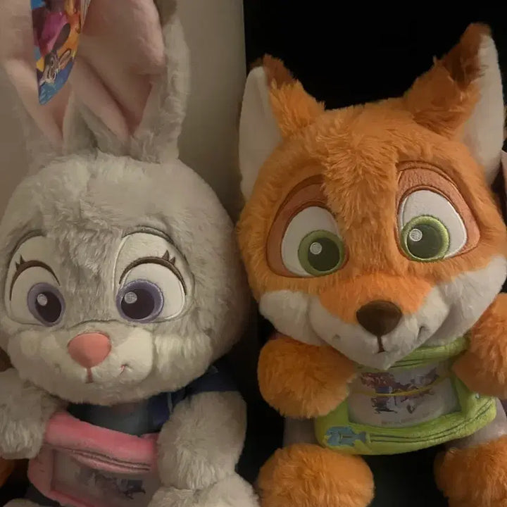 [BUNJANG] Zootopia Judy &amp; Nick Doll Figure Stamp Set / 주토피아 주디 닉 인형 피규어 도장 일괄