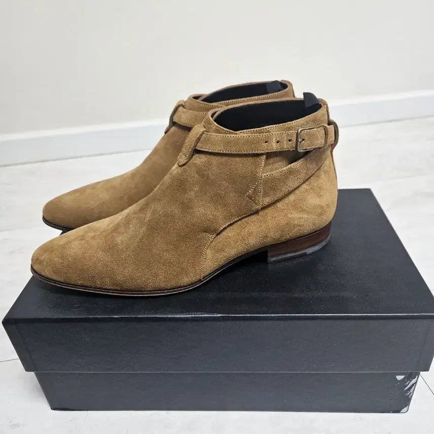[BUNJANG] Saint Laurent Jodhpur Suede Boots / [41] 최종가 새제품 생로랑 런던20 조드퍼 스웨이드 부츠