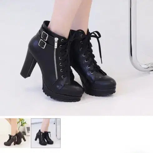 [BUNJANG] Bojehwajeh Bikaiinze Boots (10cm) 245 / 보가제화 바이케인즈부츠(10cm)245