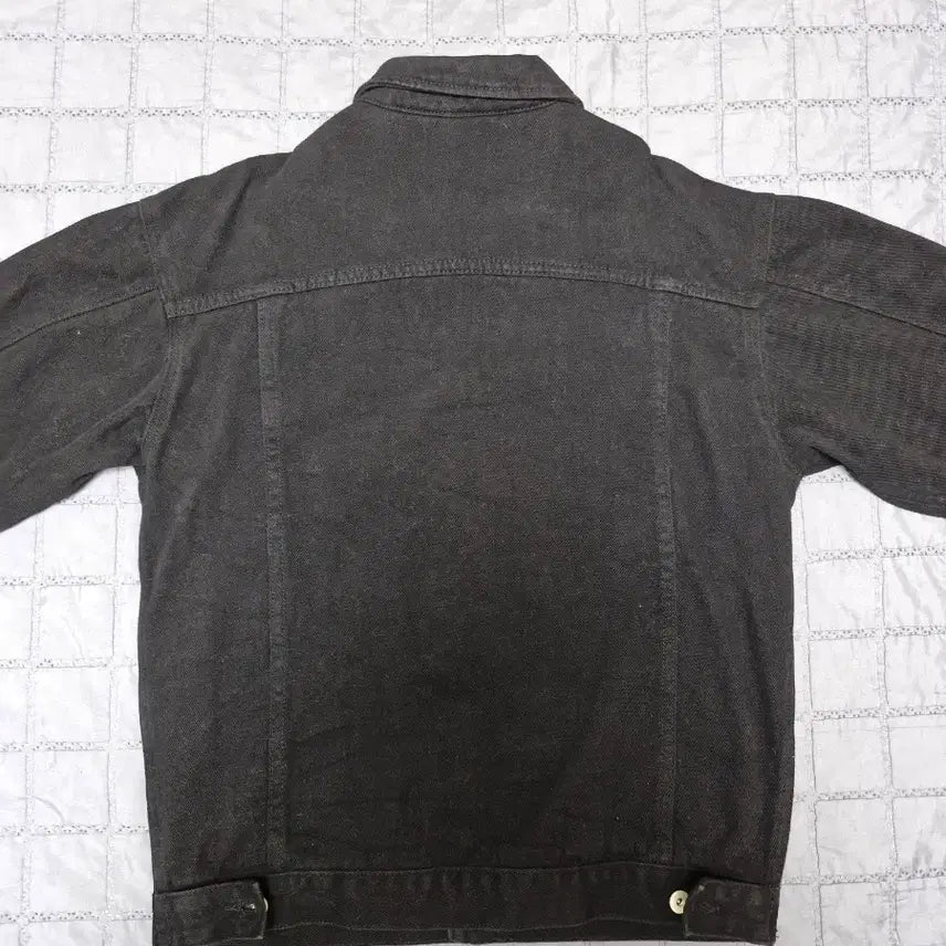 [BUNJANG] Partimento Peach Skin Twill Trucker Jacket Black / 파르티멘토 피치스킨 트윌 트러커 자켓 블랙