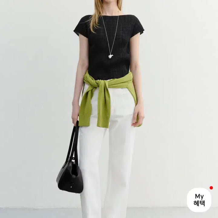 [BUNJANG] DUNST Pleated Blouse Black M Size / 던스트 - 플리츠 블라우스 (블랙 M사이즈)