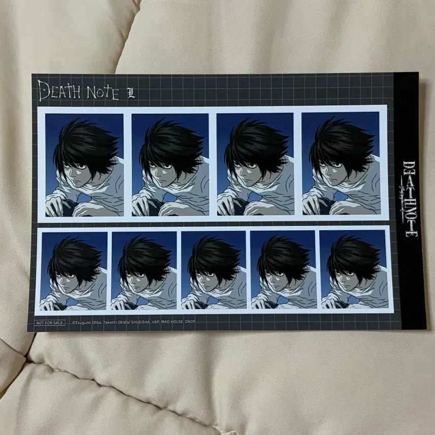 [BUNJANG] Death Note L Ryuzaki Photocard / 데스노트 L 엘 류자키 포토카드