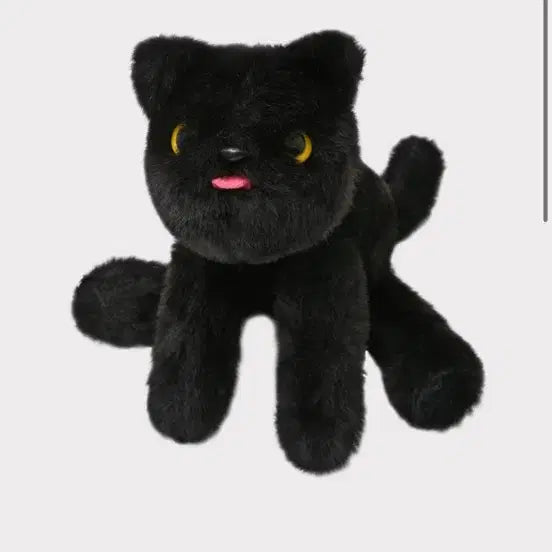 [BUNJANG] Comfort Black Cat Plush / 컴포트 콤포트 삐용이 인형 검정 고양이 인형