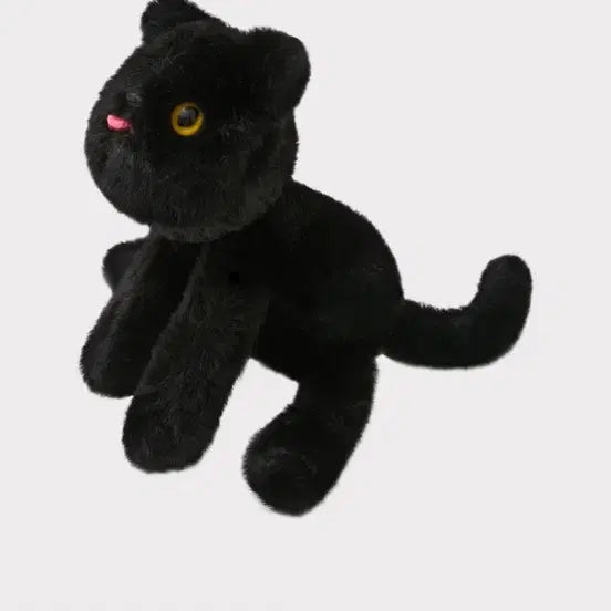 [BUNJANG] Comfort Black Cat Plush / 컴포트 콤포트 삐용이 인형 검정 고양이 인형