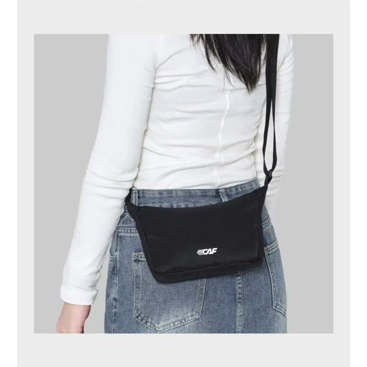 [BUNJANG] Lecaf Ultra-Lightweight Cross Bag Black / (새상품)르까프 초경량 크로스백