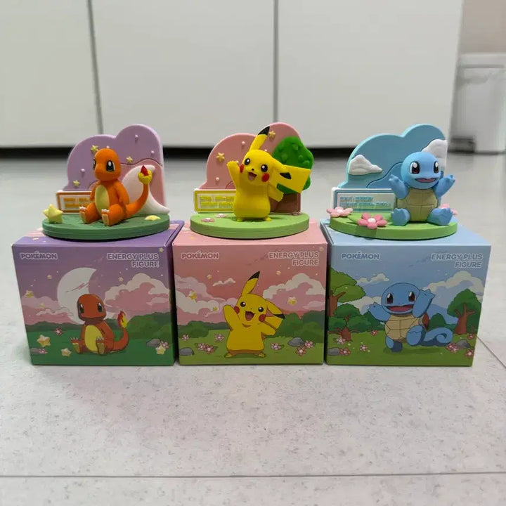 [BUNJANG] GS Caltex Energy Plus Oil King Limited Edition 3-Type Pokemon Figure Set / GS칼텍스 에너지플러스 주유왕 한정판 2종 꼬부기 피카츄 피규어 판매