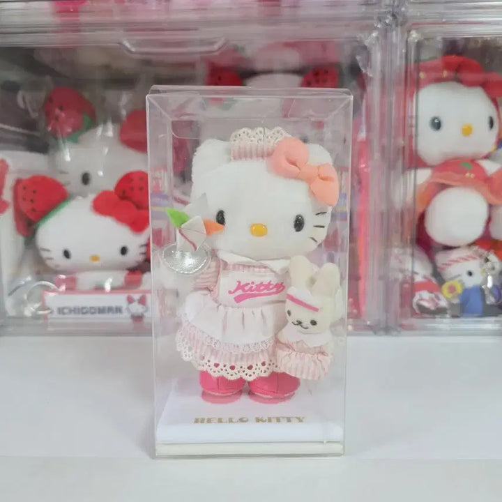 [BUNJANG] Hello Kitty Waitress Point Doll Classic Plush / 헬로키티 웨이트리스 포인트돌 인형 고전 키티