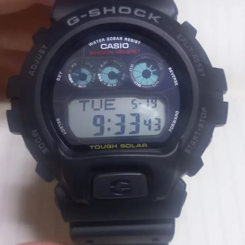 [BUNJANG] Casio G-Shock G-6900 Tough Solar Watch / 카시오 지샥 g-6900 터프솔라