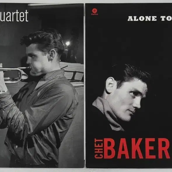 [BUNJANG] Chet Baker Quartet in Paris / Alone Together (Chet) 2x Vinyl Set (Unsealed) / Chet Baker의 리이슈 엘피 2종  (단순개봉)