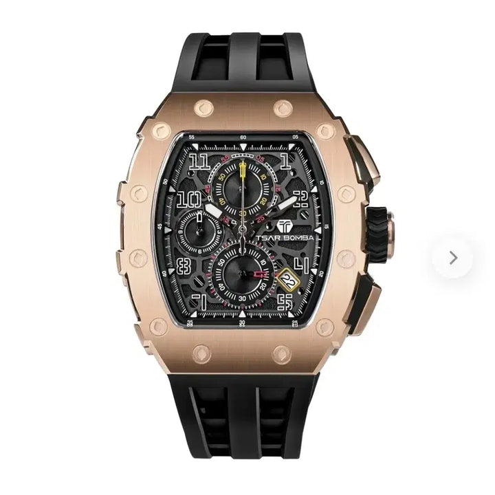 [BUNJANG] Charbomba TB8204Q-35 Gold Accents Watch / 차르봄바 TB8204Q-35 금장 새상품