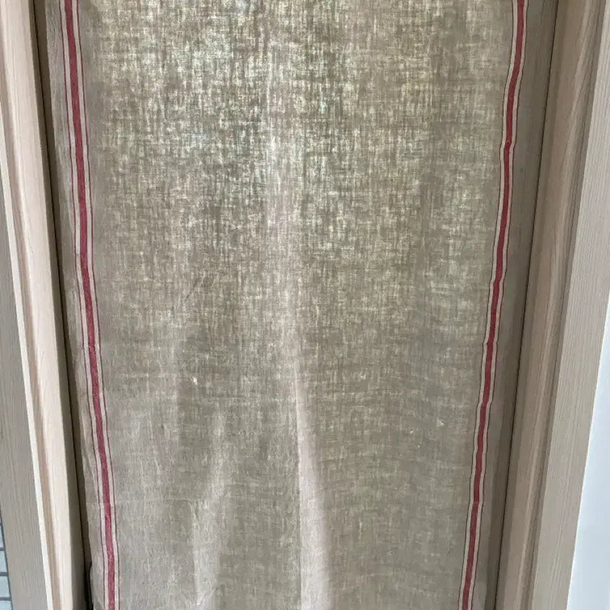 [BUNJANG] Vintage Hemp Linen Stripe Fabric / 빈티지 햄프린넨 원단