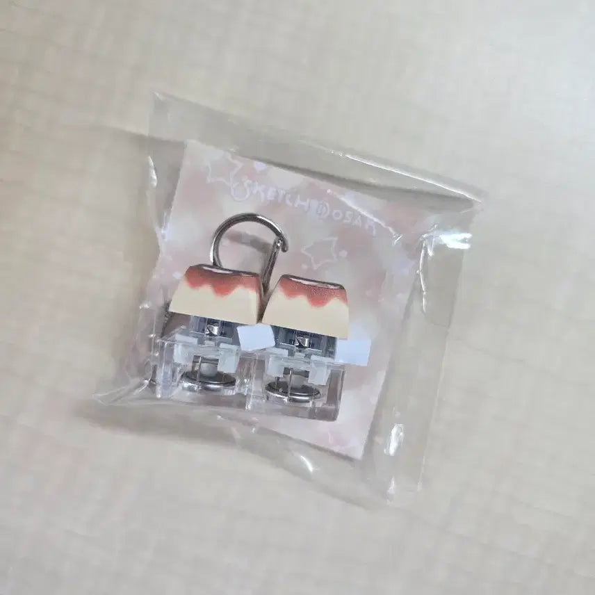 [BUNJANG] Sketch Keycap Keyring (Sealed) / 스케치 키캡키링 미개봉 판매