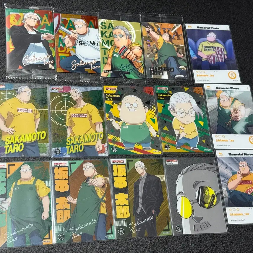[BUNJANG] Sakamoto Days Sakamoto Taro Wafer Clear Card / 사카모토데이즈 사카모토 타로 웨하스 클리어카드 에모카 지류 굿즈