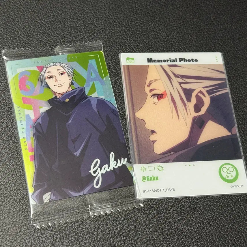 [BUNJANG] Sakamoto Days Gaku Card Set / 사카모토데이즈 가쿠 웨하스 카드 에모카 지류 굿즈