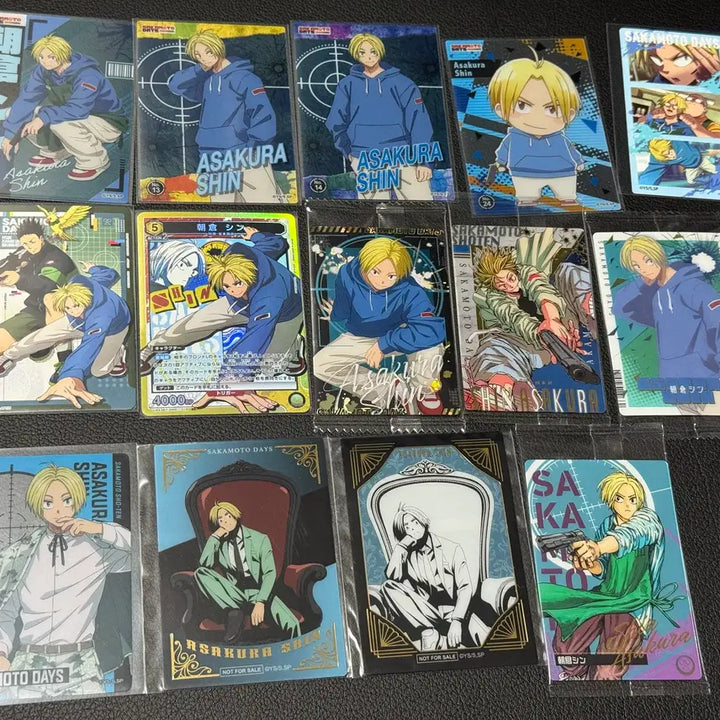 [BUNJANG] Sakamoto Days Asakura Shin Clear Card Wafer Union Arena Pop-up / 사카모토데이즈 아사쿠라 신 클리어카드 웨하스 유니온아레나 팝업 카드 지류