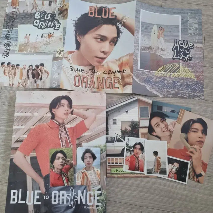 [BUNJANG] NCT Johnny Blue to Orange Photobook Full Set / NCT 쟈니 Blue to Orange 포토북 풀세트