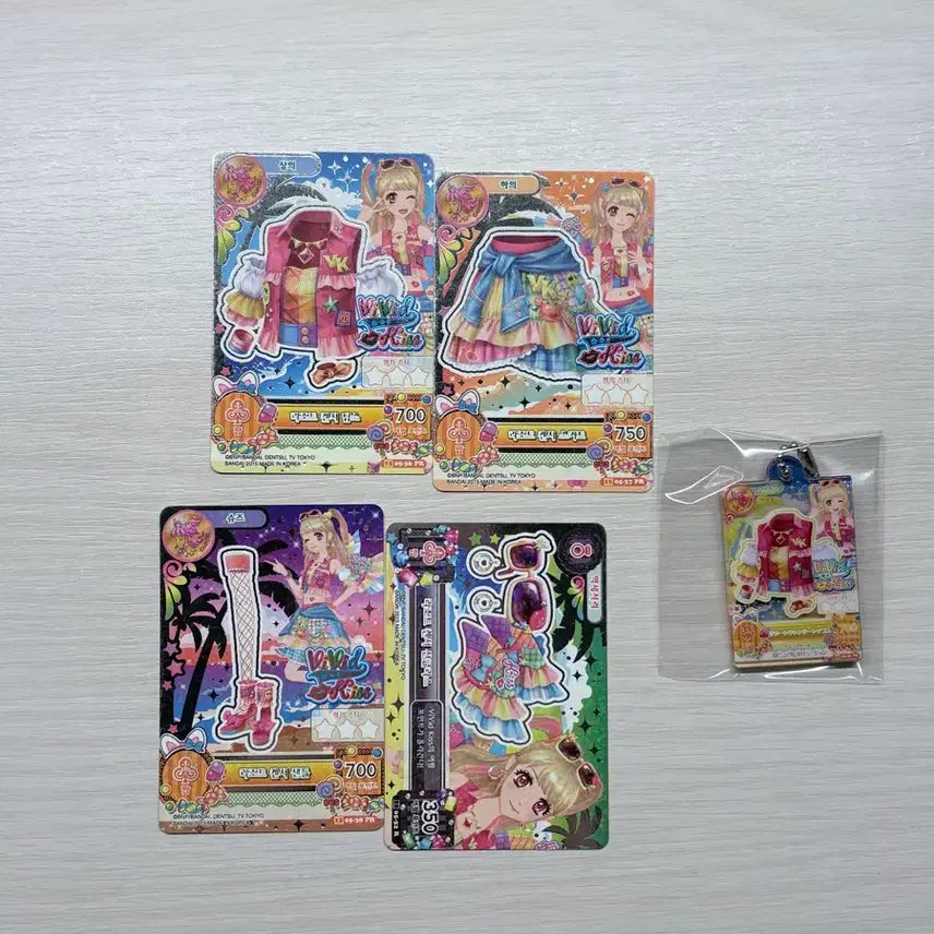 [BUNJANG] Aikatsu! Aikatsu! Stars! Resort Kanser Set Mikuru Miru Bundle Set / 아이카츠 아이엠스타 카드 가챠폰 일괄 리조트 켄서 세트 미쿠루 미르