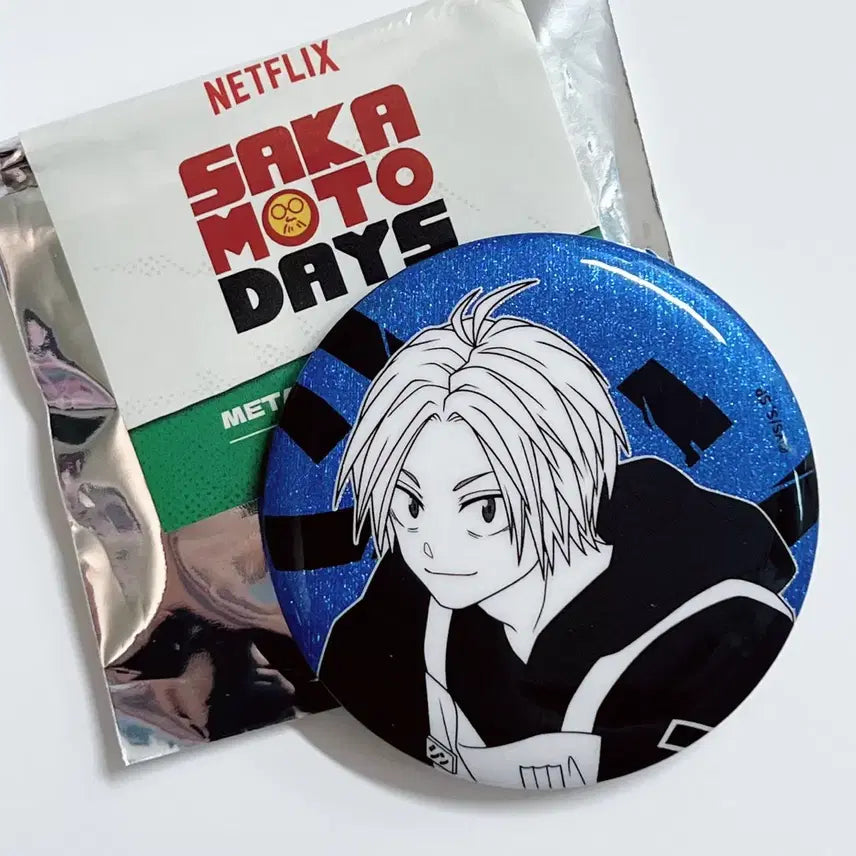 [BUNJANG] Sakamoto Days Asakura Shin Can Badge / 사카모토 데이즈 아사쿠라 신 캔뱃지 양도합니다
