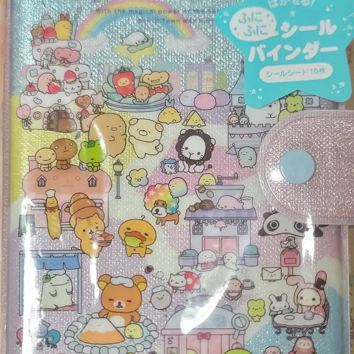 [BUNJANG] San-X Wagle Wagle 6-Ring Diary Sticker Album / 고전st 산엑스 캐릭터 와글와글 6공 다이어리