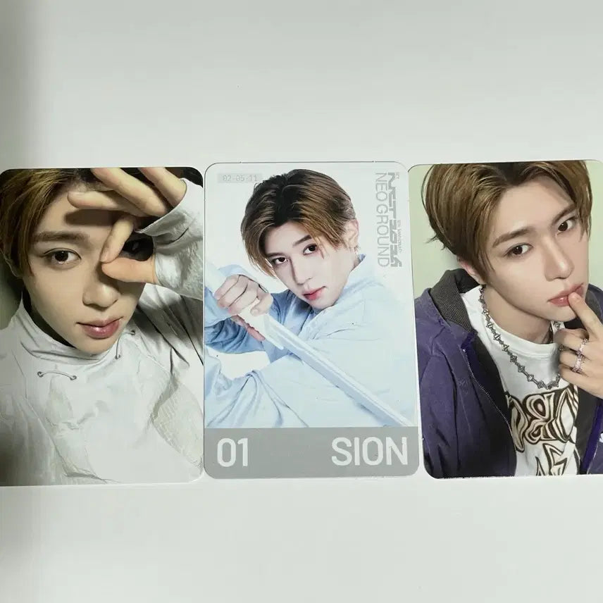 [BUNJANG] NCT 10th Anniversary Pop-up Wish Sion Photocard / 엔시티 10주년 팝업 위시 시온 5만원 트레카 포카 양도 스탬프 교환