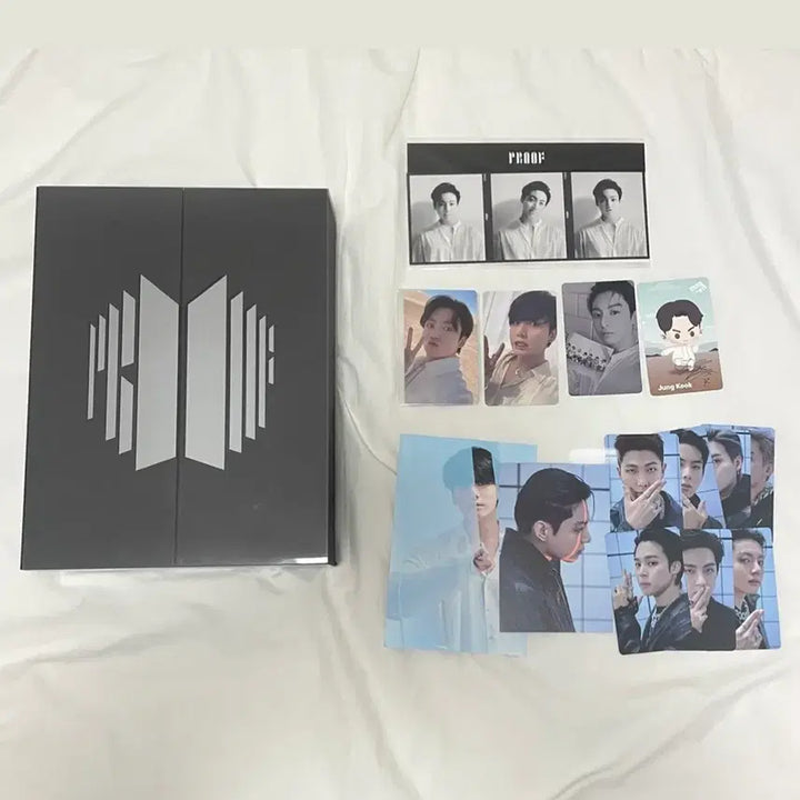 [BUNJANG] BTS Jungkook Proof Standard Album Photocard &amp; Postcard Bundle Set / 풀셋) 방탄 정국 proof 앨범 프루프 스탠다드 포카 엽서 bts jk