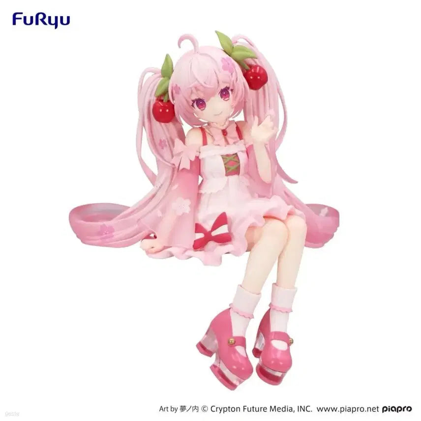 [BUNJANG] FURYU Sakura Miku Noodles Stopper Figure 2025 Ver. / 후류 사쿠라 미쿠 누들스토퍼 피규어 2025ver.