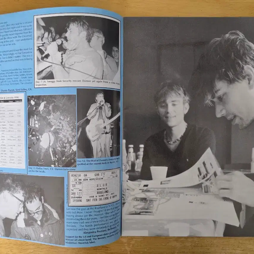 [BUNJANG] Blur Fan Club Magazine 
