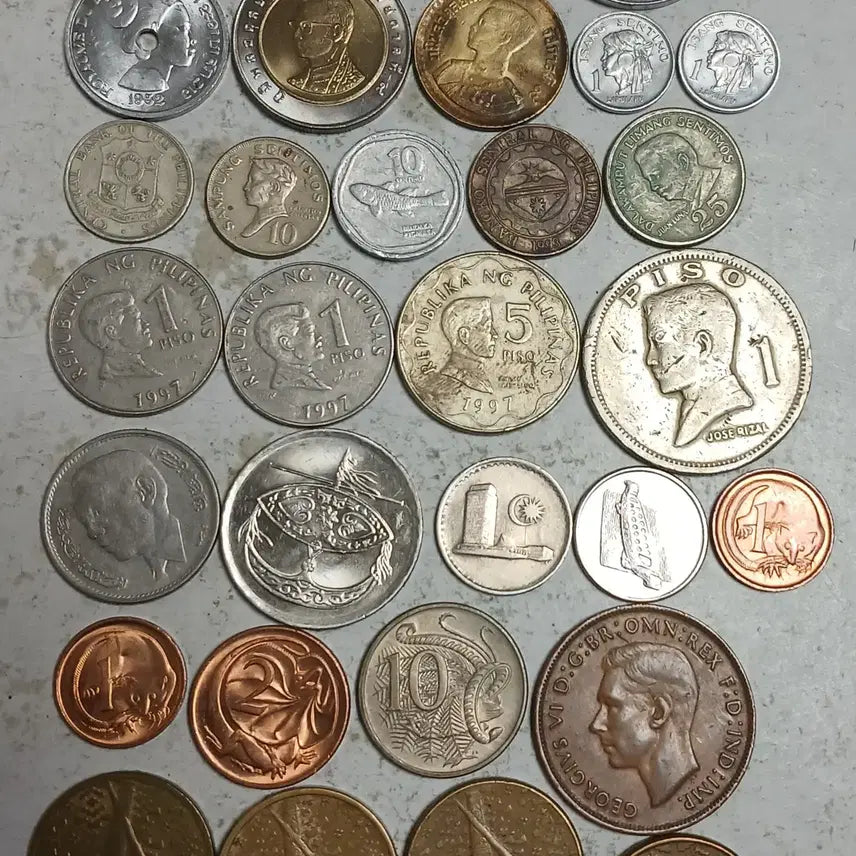 [BUNJANG] Asian and Australian Coin Collection (40 Pieces) / 말레이시아,필리핀 등 아시아,호주 주화 40점 분양