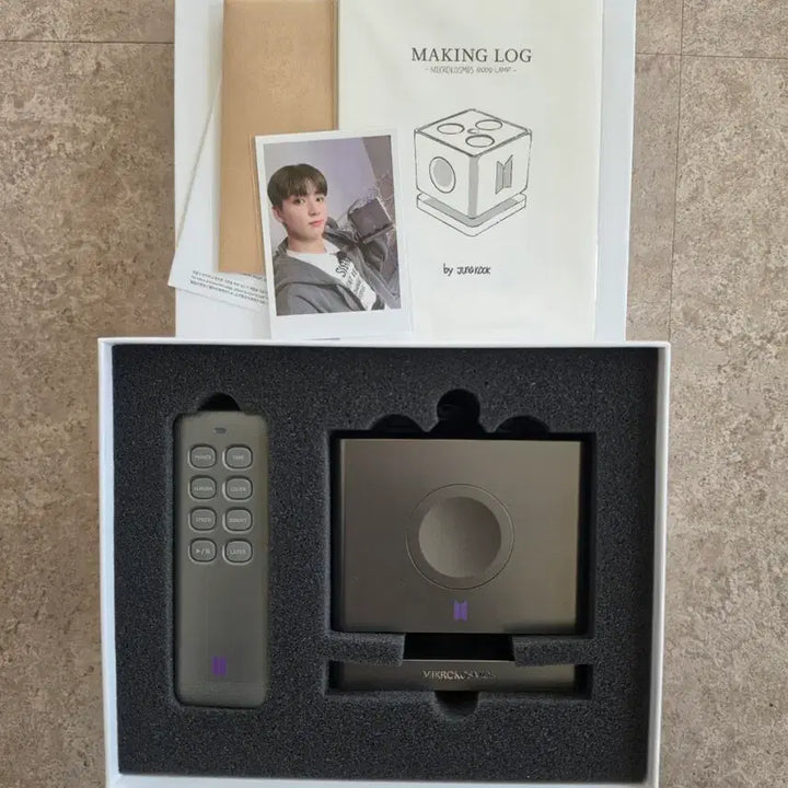 [BUNJANG] BTS Jungkook ARTIST-MADE COLLECTION Mood Lamp Speaker Full Set / 아티스트 메이드 컬렉션 방탄소년단 정국 무드등 스피커 풀셋