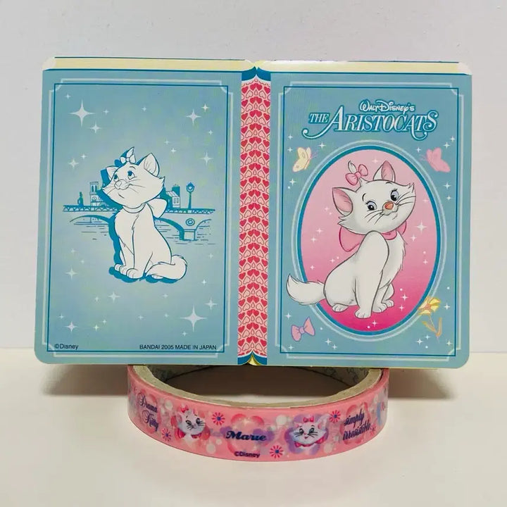 [BUNJANG] Disney Aristocats Marie Vintage Diary Stickers Set / 일본 디즈니 고전 빈티지 레트로 다이어리 스티커 아리스토캣츠 마리 스티커