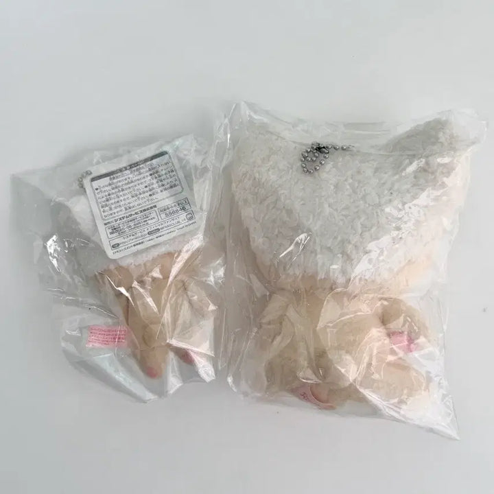[BUNJANG] Rilakkuma "Ichigo" Strawberry Plush Mascot Doll Set / 고전 딸기 이치고 뽀글 코리락쿠마 누이 마스코트 인형