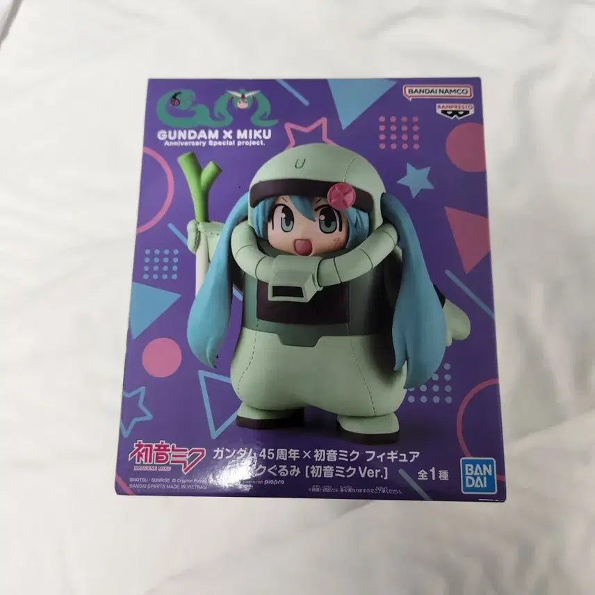 [BUNJANG] Bandai Gundam x Hatsune Miku Collaboration Figure / 반다이 건담X미쿠 콜라보 피규어
