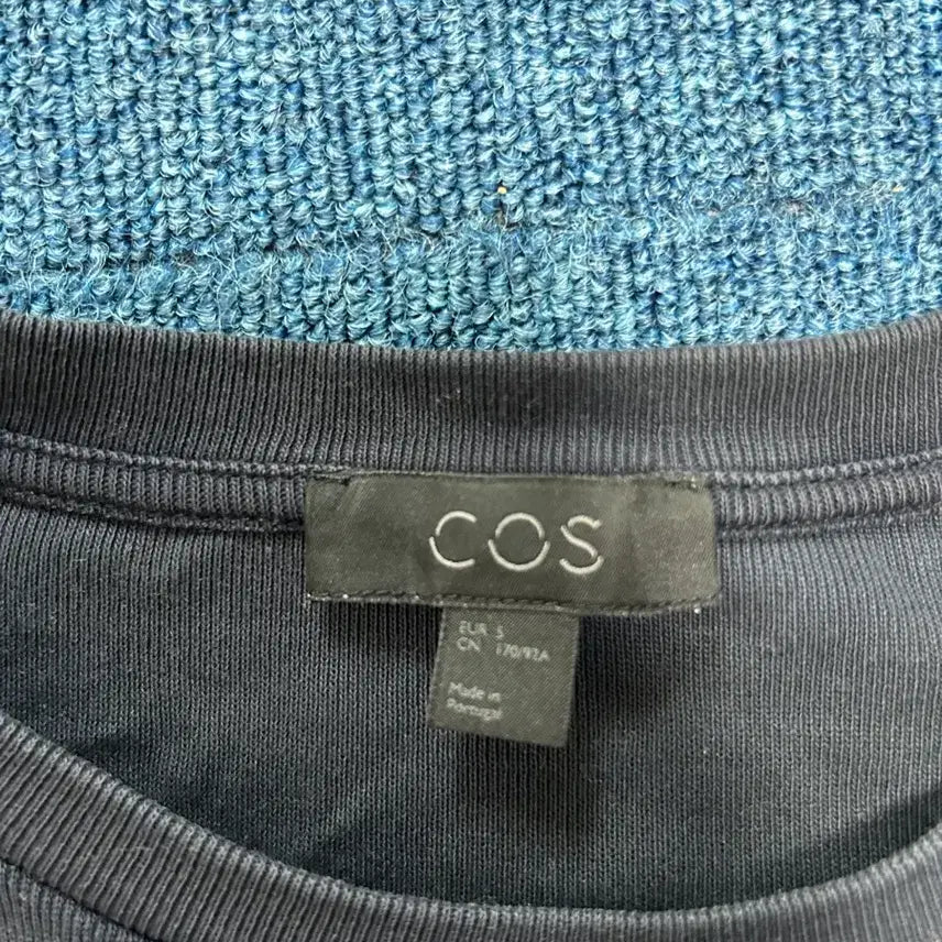 [BUNJANG] COS Short Sleeve T-Shirt Black Grey Size S / COS 반팔 티셔츠 S