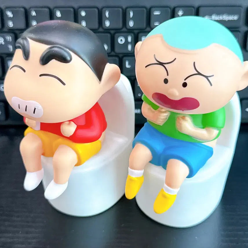 [BUNJANG] Crayon Shin-chan Toilet Night Light / 짱구 변기 무드등